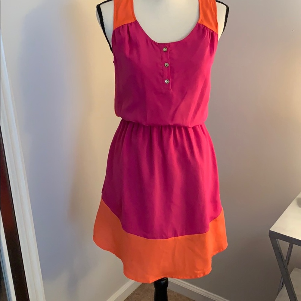 Dress - Sleeveless summer dress- colorful